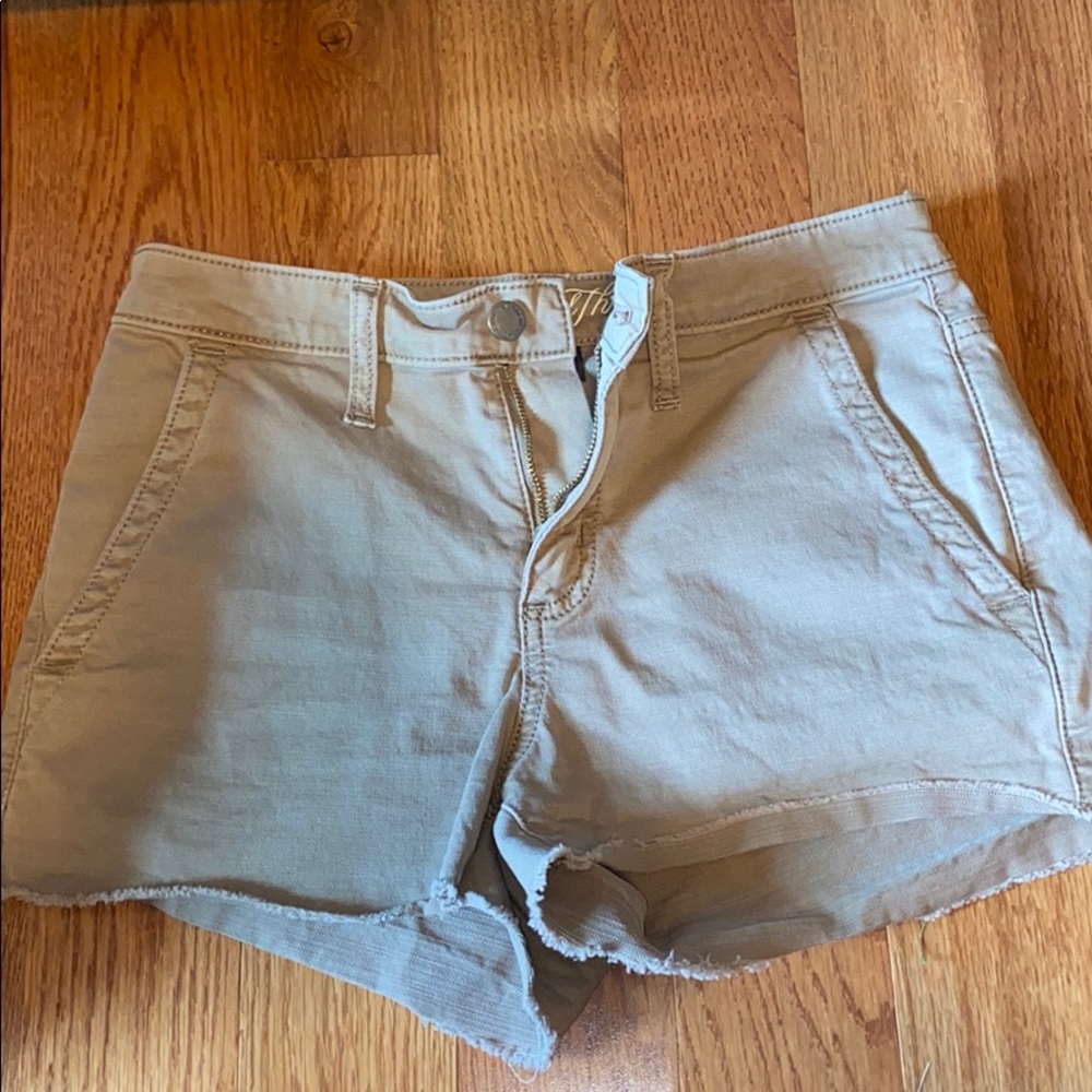 Khaki shorts